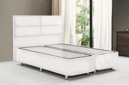 מיטה זוגית 160/200 עם ארגז OSTIN-WHITE