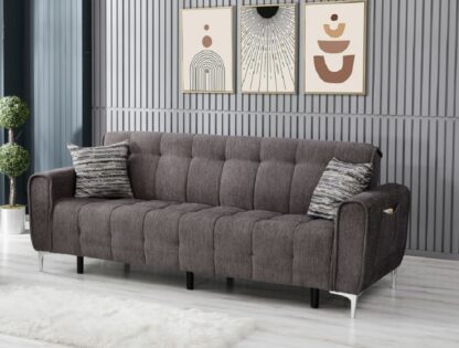Раскладной диван CAMELINA серый